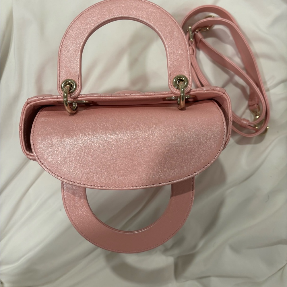 Small iridescent pink lady Dior - Picture 7 of 8